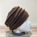 Toque polaire marron foncé