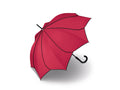 Parapluie droit mixte automatique Sunflower Pierre Cardin rouge