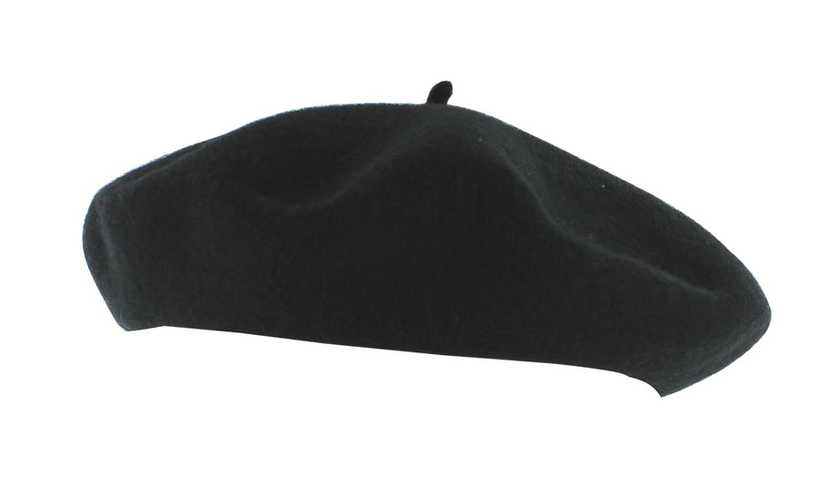 Béret Basque Mendia noir