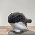 Casquette baseball noir délavé ajustable