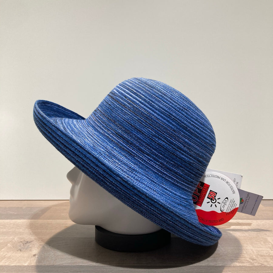 Chapeau Sydney denim anti UV ajustable malléable
