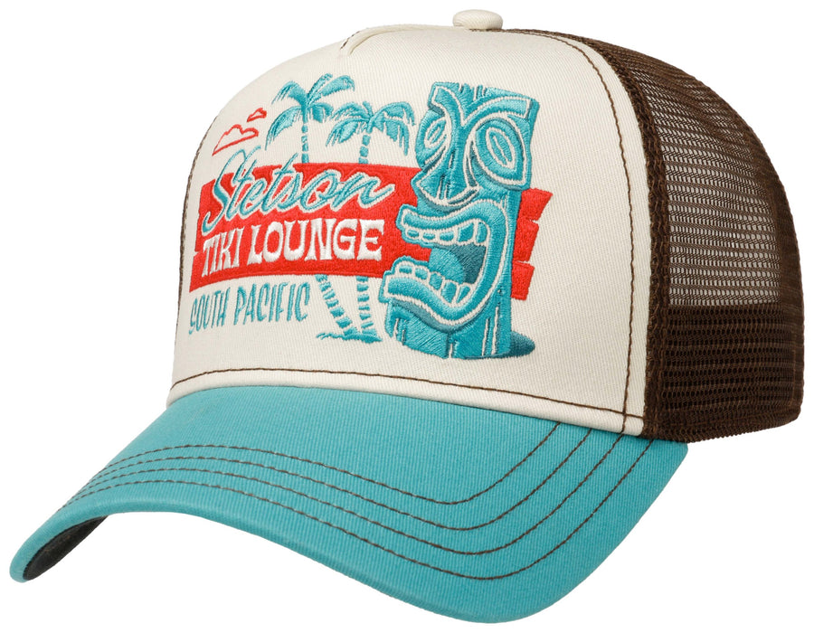 Casquette Trucker Cap Tiki Lounge Stetson turquoise