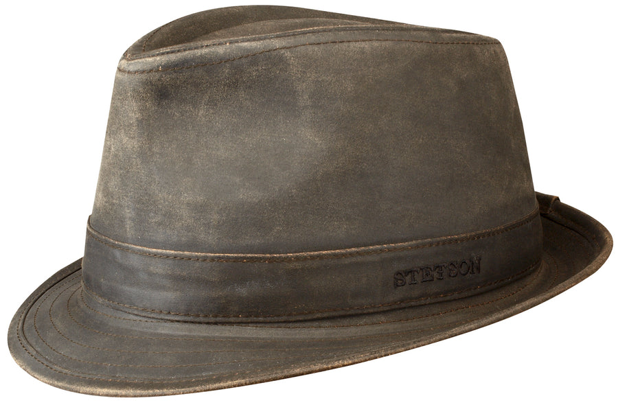 Chapeau trilby Odessa Stetson marron