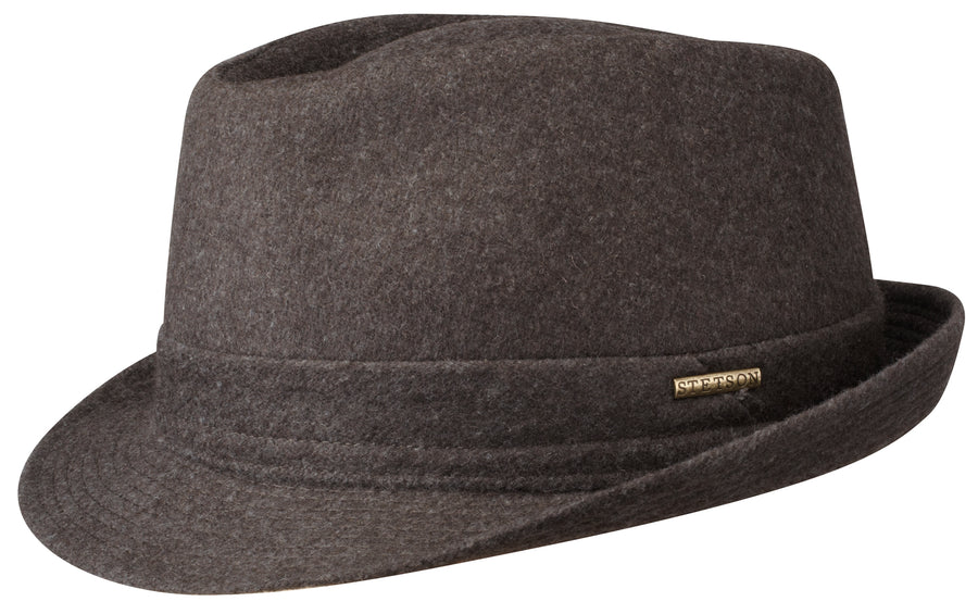 Chapeau trilby Benavides Stetson marron