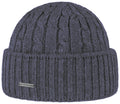 Bonnet en tricot Georgia Wool Stetson bleu