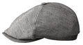 Casquette Brooklin Linen Stetson gris
