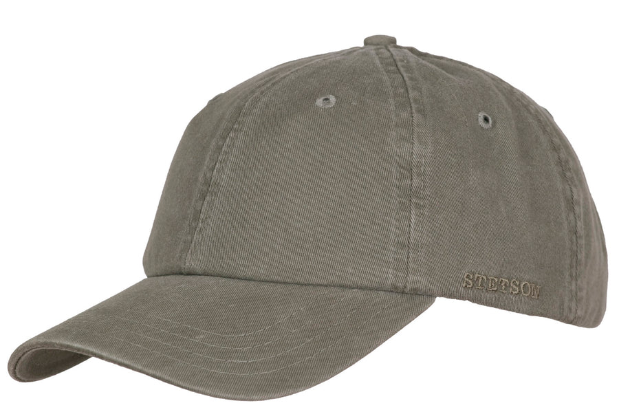 Casquette baseball Rector Stetson kaki