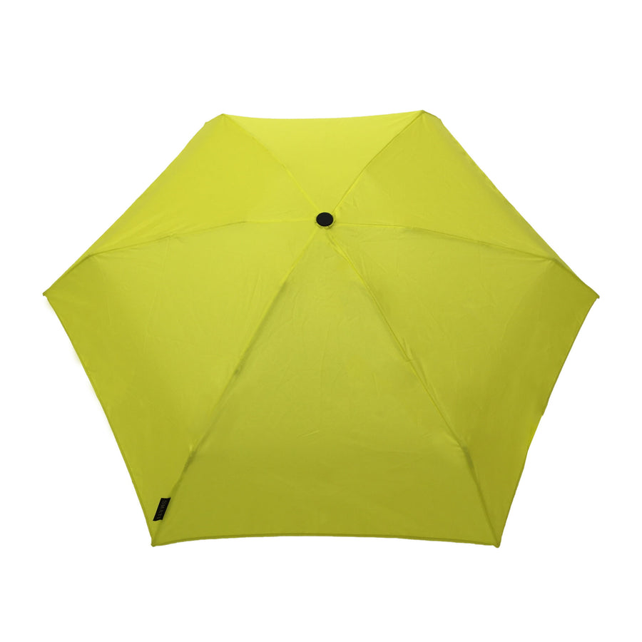 Parapluie pliant ultra-léger jaune anis automatique