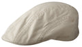 Casquette plate Madison Organic Cotton Stetson beige