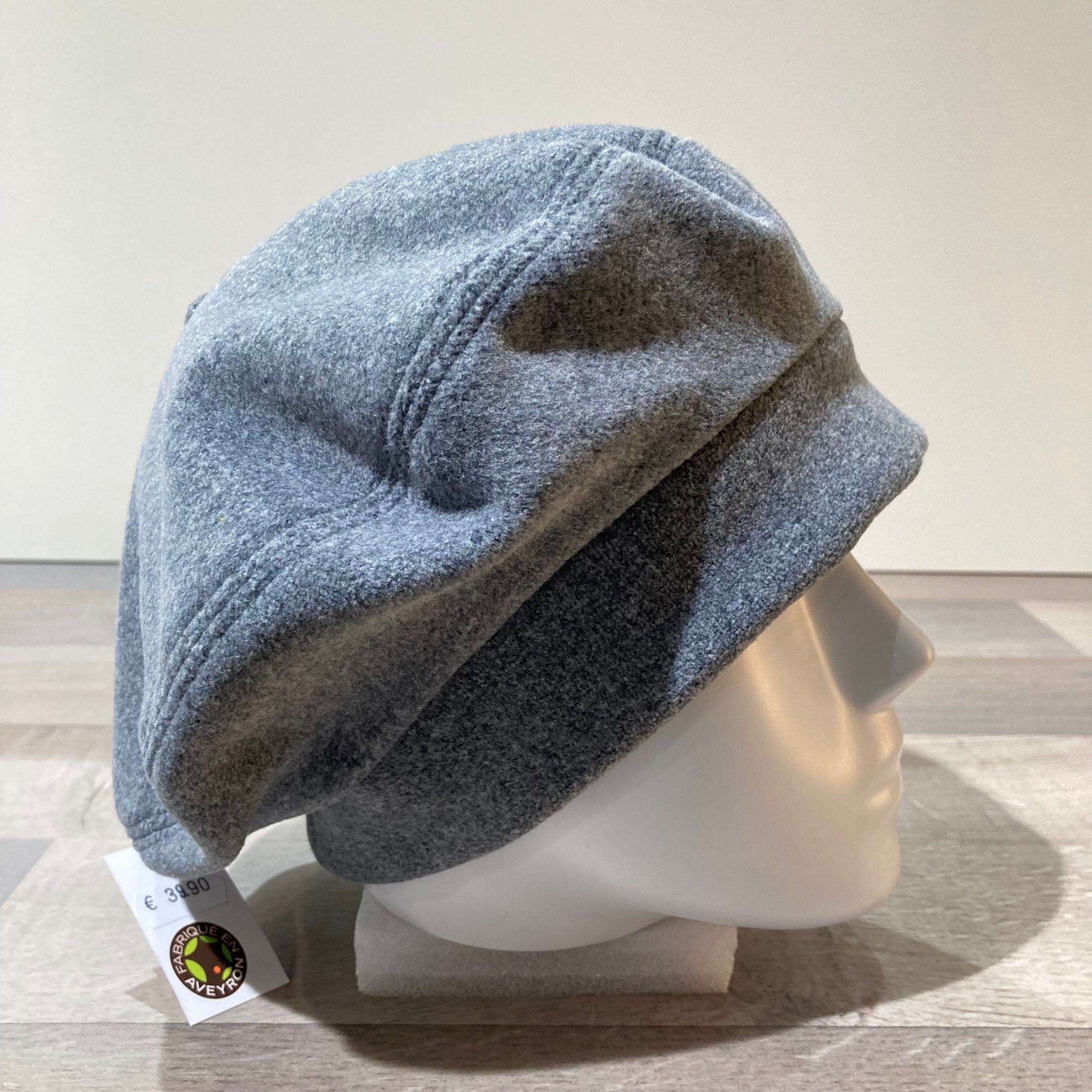 Béret polaire gris