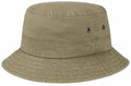 Chapeau Bob Roscoe Delave Organic Cotton Stetson olive