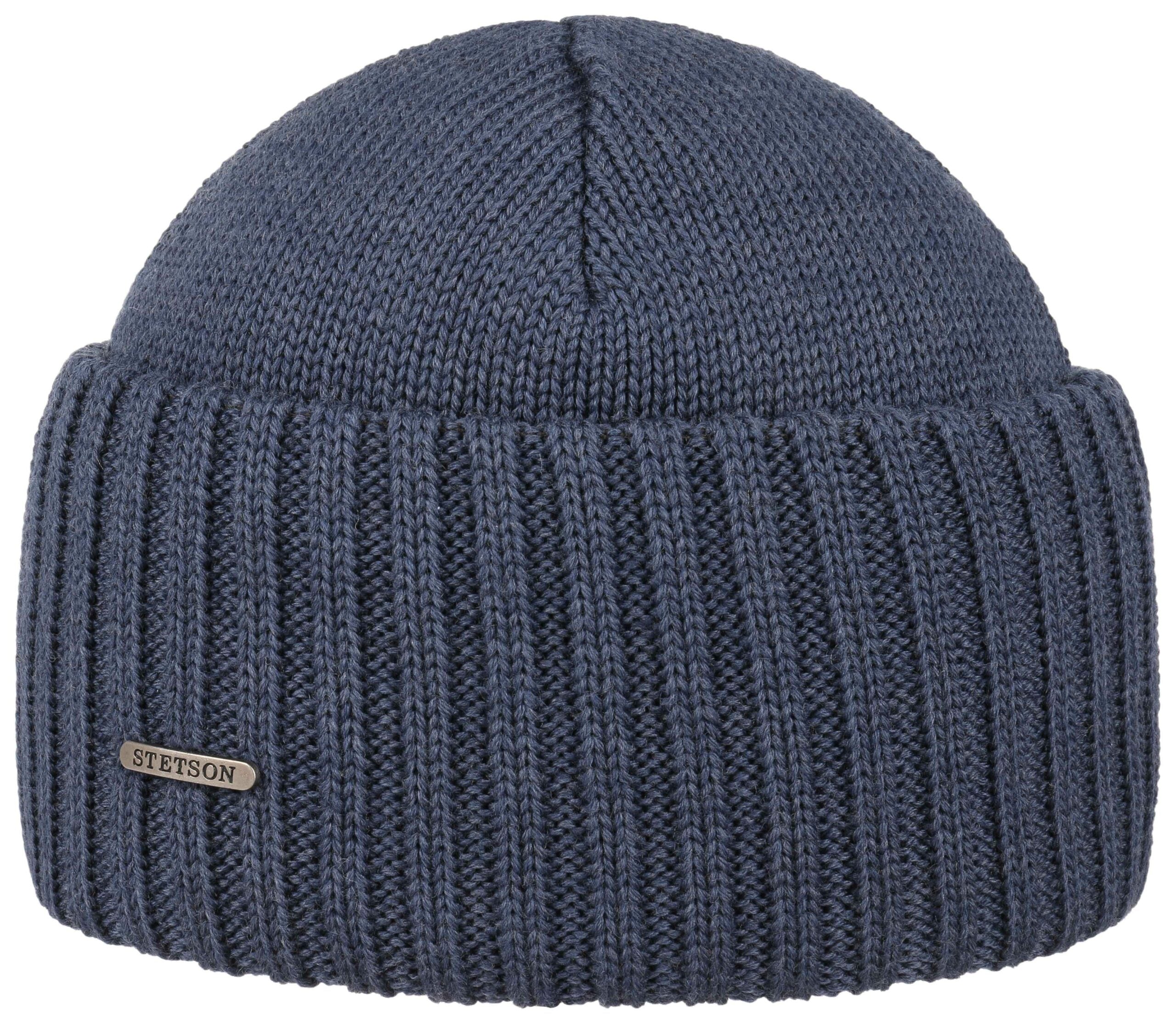 Bonnet en tricot Northport Merino Wool Stetson denim