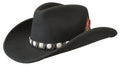 Chapeau en feutre Western Hackberry Stetson noir