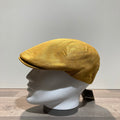 Casquette lin moutarde doublée
