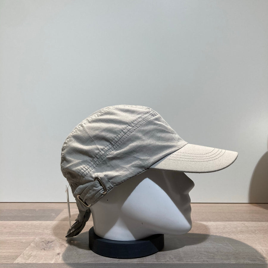 Casquette baseball gris ajustable