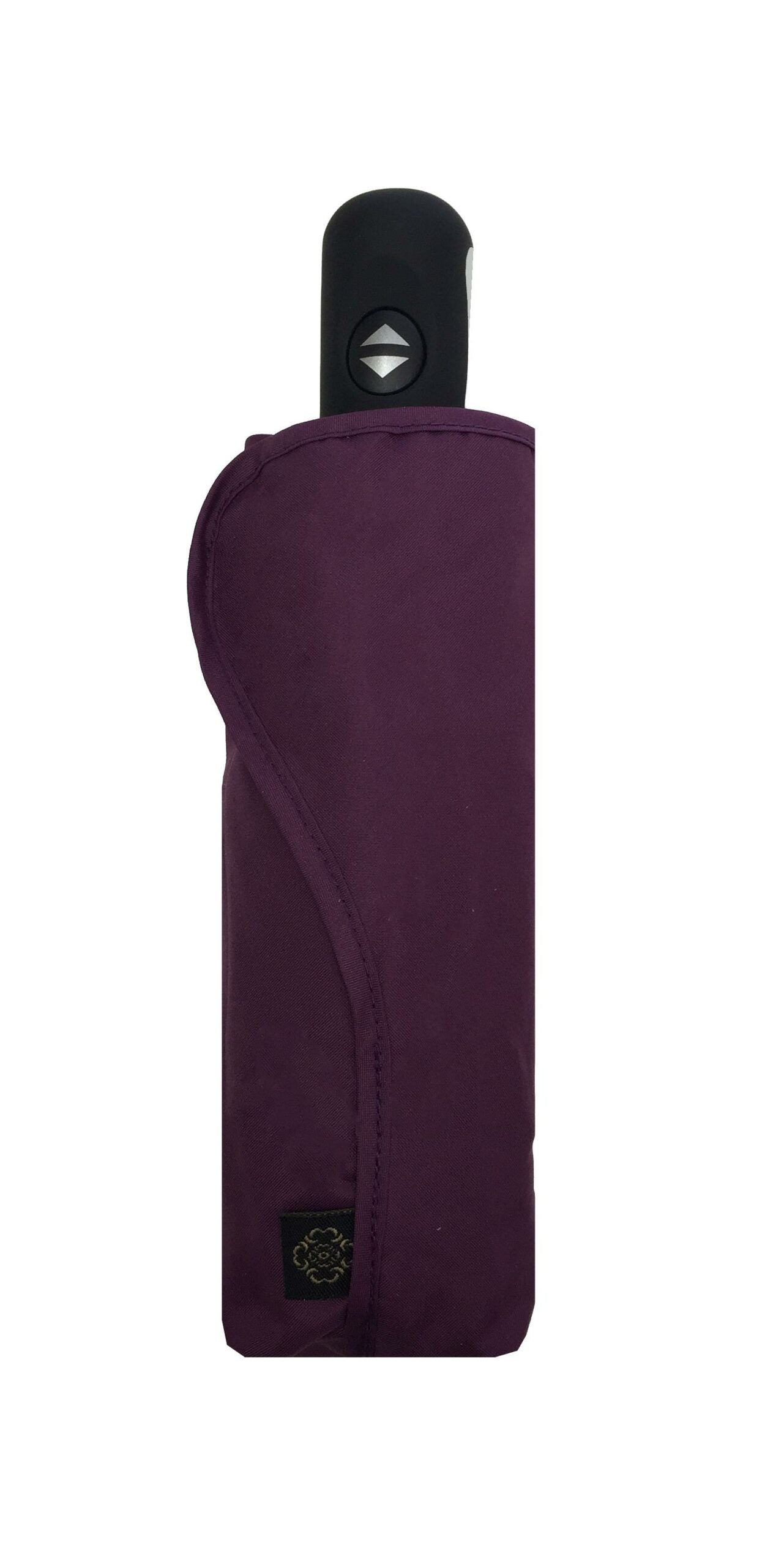 Parapluie pliant ultra-léger prune automatique