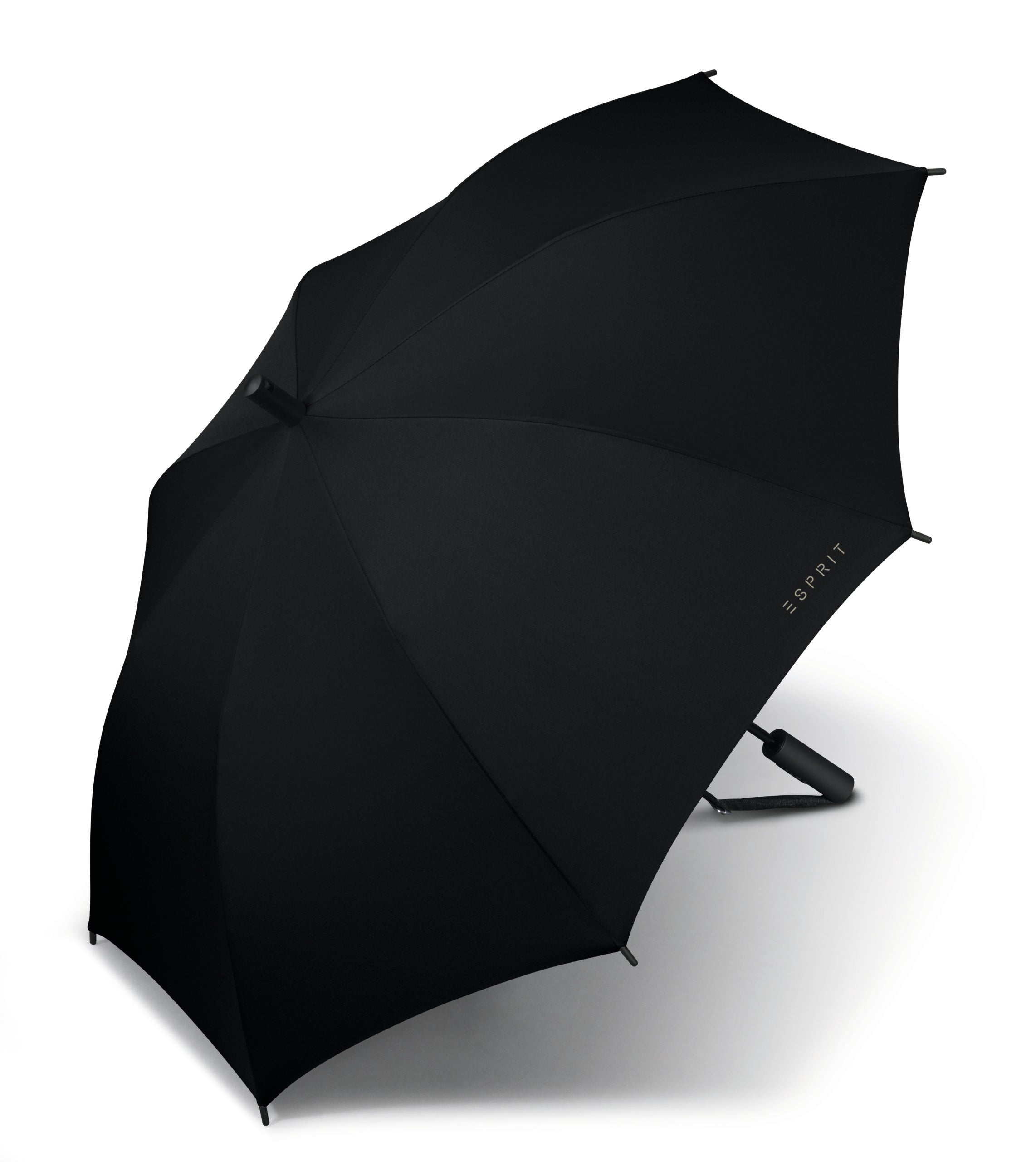 Parapluie droit mixte automatique avec bandoulière Esprit Slinger AC noir