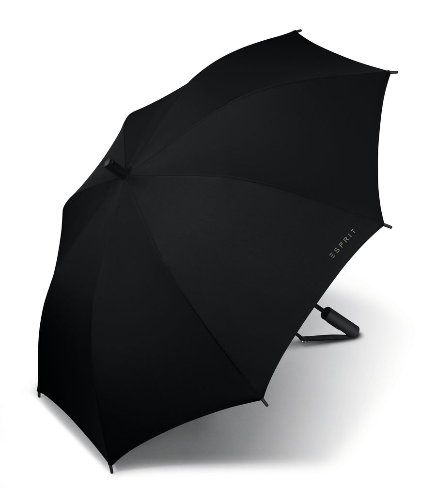 Parapluie droit mixte automatique avec bandoulière Esprit Slinger AC noir