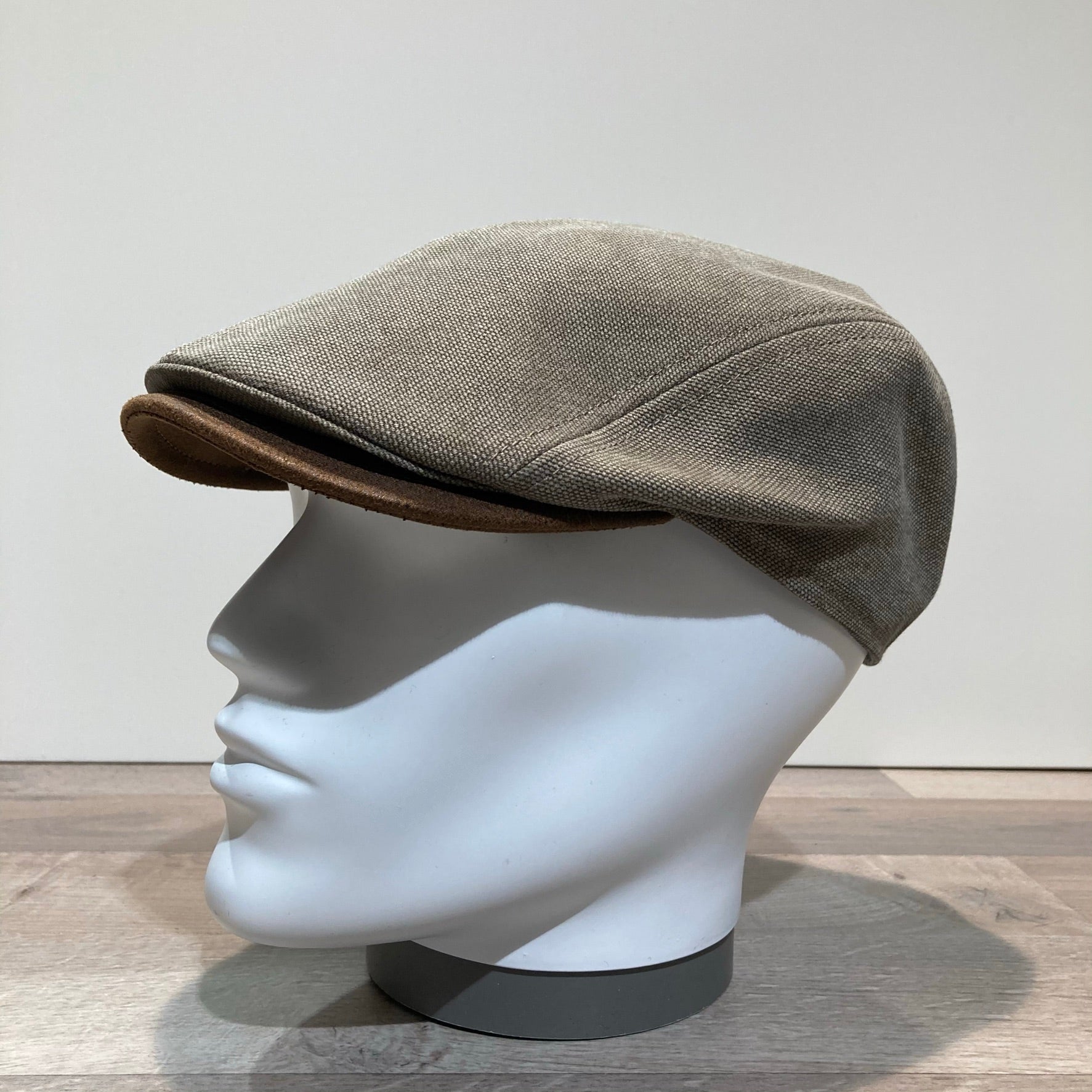 Casquette coton canvas kaki