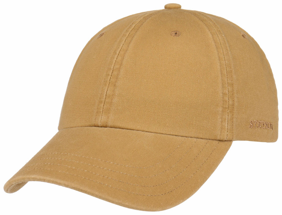 Casquette baseball Rector Stetson camel
