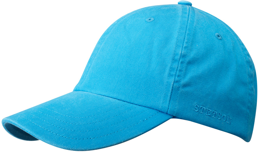 Casquette baseball Rector Stetson bleu clair