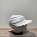Casquette grande visière écru élastiquée doublée