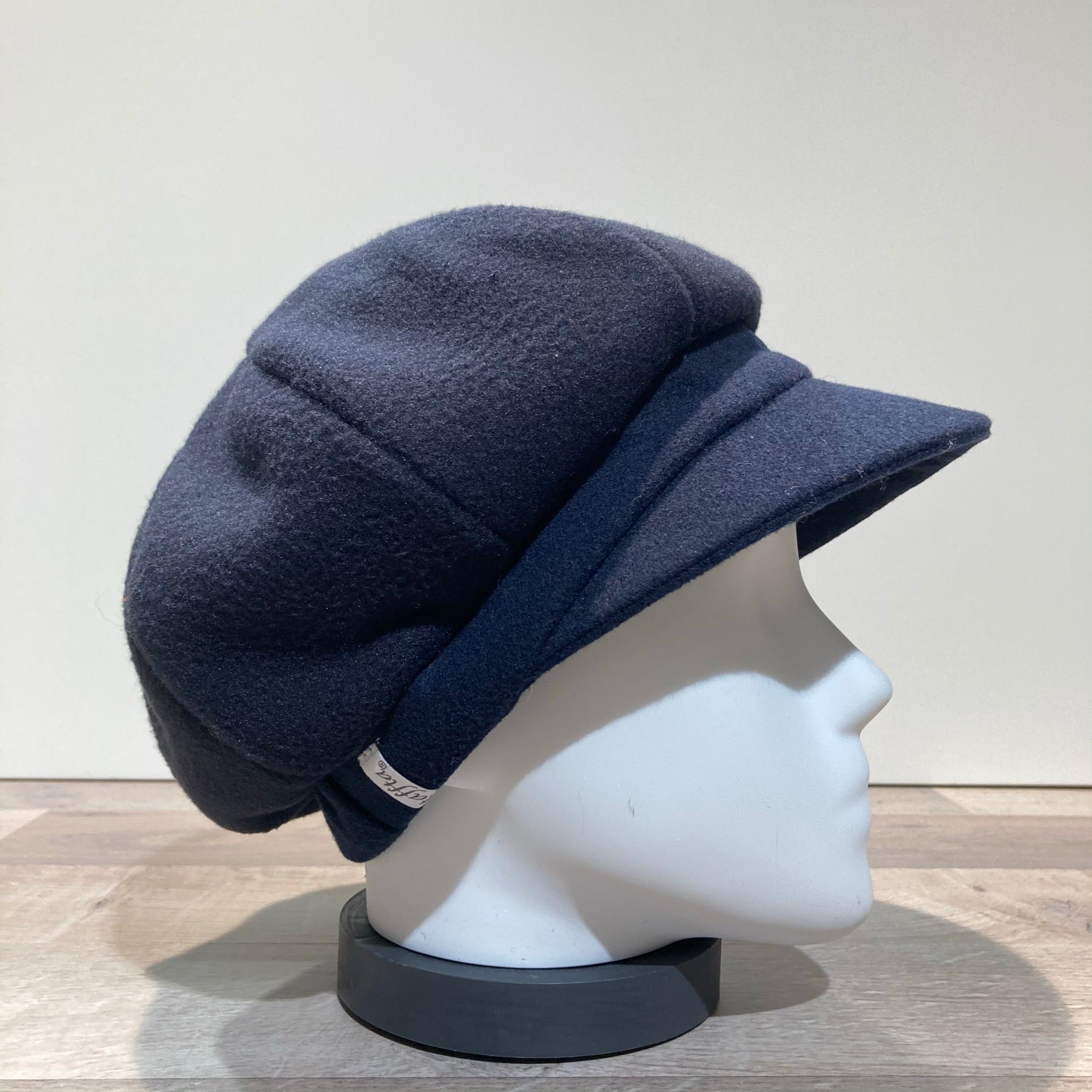 Casquette gavroche polaire élastiquée marine