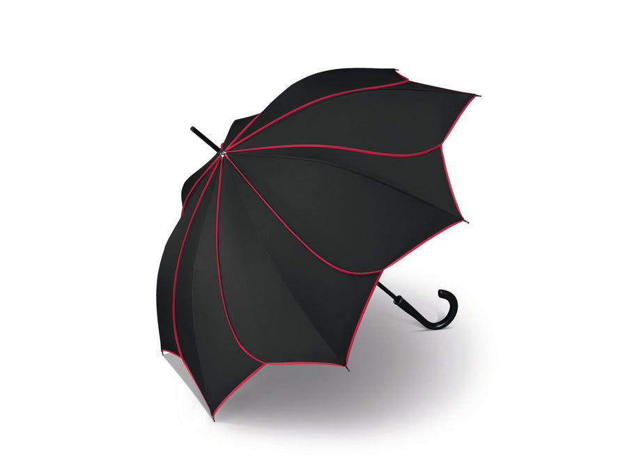 Parapluie droit mixte automatique Sunflower Pierre Cardin noir
