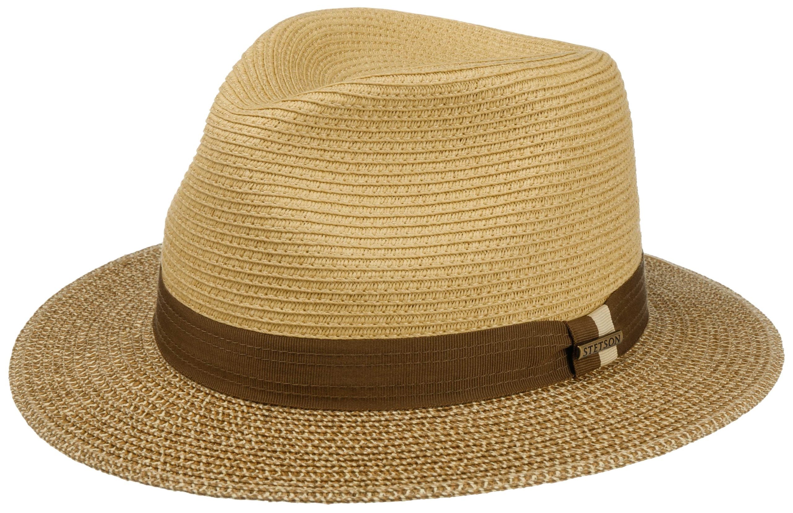 Chapeau Traveller Moreau Toyo Stetson naturel et marron