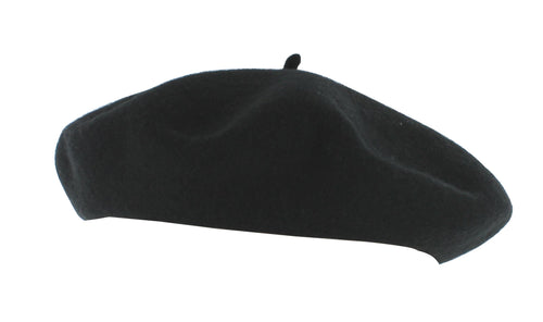 Béret Basque Mendia noir