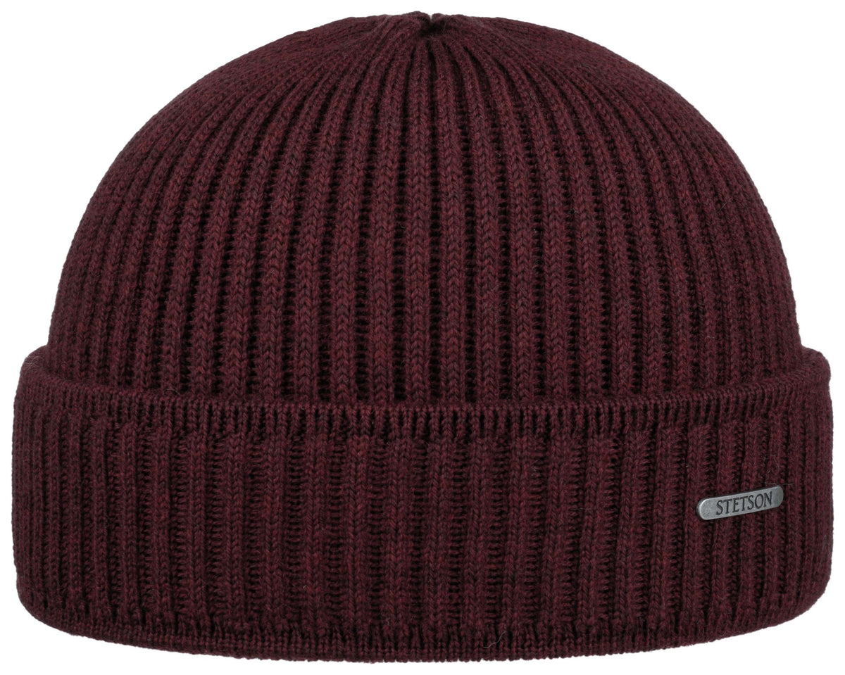 Bonnet en tricot Parkman Stetson bordeaux