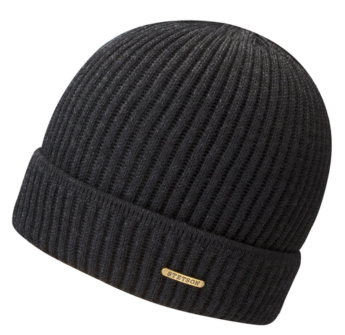 Bonnet en tricot Parkman Stetson noir