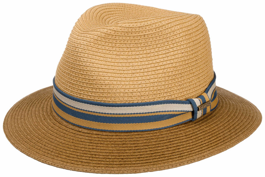 Chapeau Traveller Romaro Toyo Stetson marron