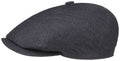 Casquette Brooklin Linen Stetson marine