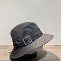 Chapeau bob de pluie gris anthracite doublé