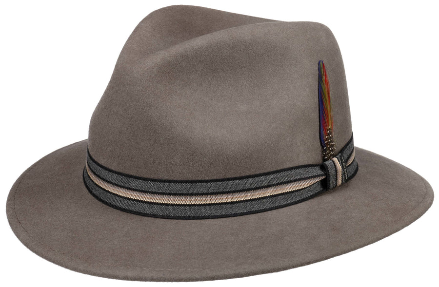 Chapeau en feutre Traveller Bilaco Stetson châtain