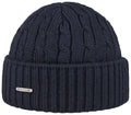 Bonnet en tricot Georgia Wool Stetson marine