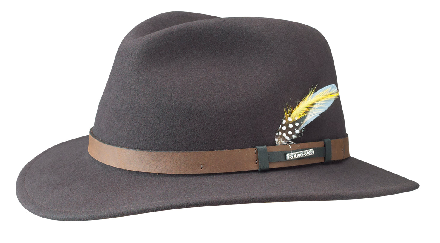 Chapeau malléable Sardis Stetson marron