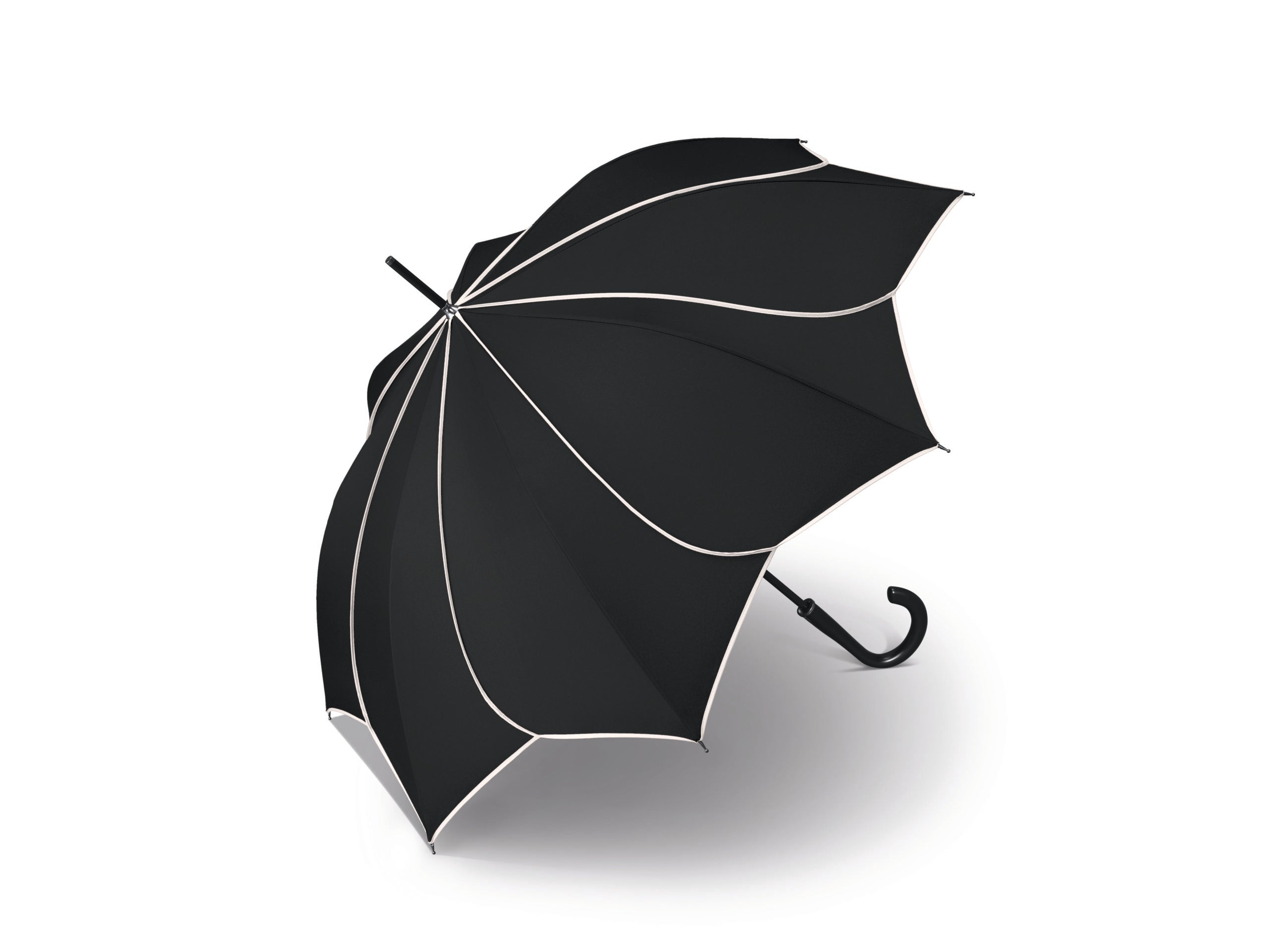 Parapluie droit mixte automatique Sunflower Pierre Cardin noir