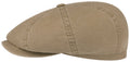 Casquette Gavroche Hatteras Cotton Stetson beige foncé
