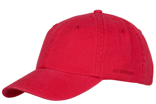 Casquette baseball Rector Stetson rouge