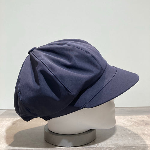 Casquette de pluie marine élastiquée doublée