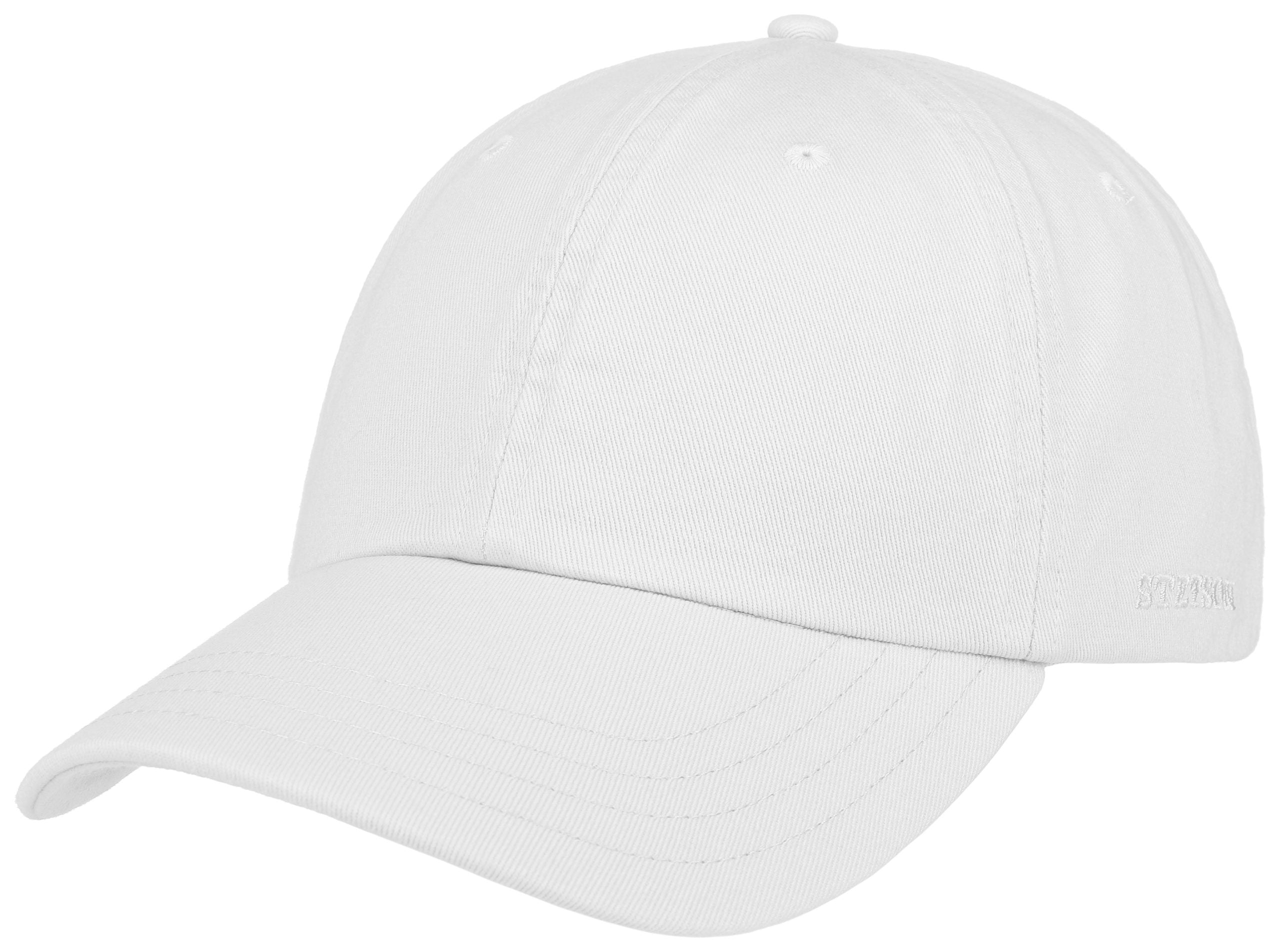 Casquette baseball Rector Stetson blanc