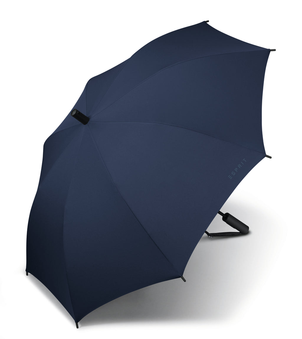 Parapluie droit mixte automatique avec bandoulière Esprit Slinger AC bleu