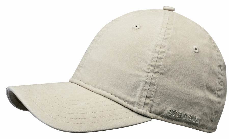 Casquette baseball Ducor Stetson beige