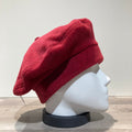 Béret polaire rouge foncé
