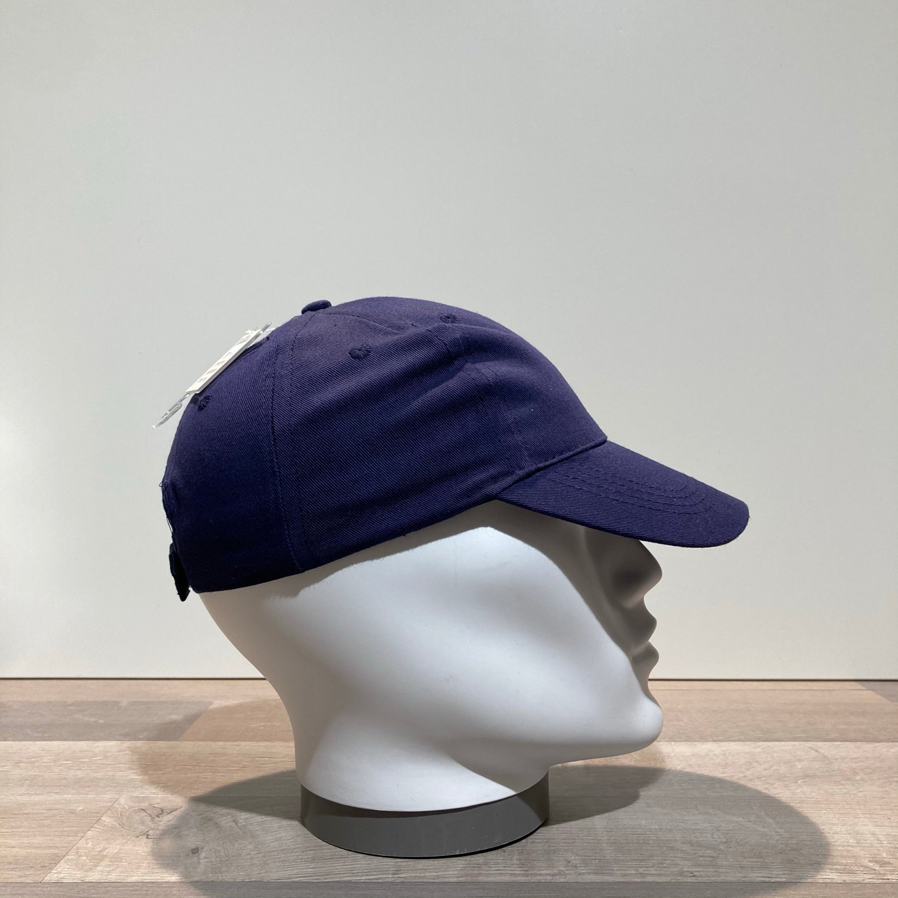 Casquette baseball marine ajustable