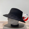 Chapeau Gilly noir anti UV ajustable malléable