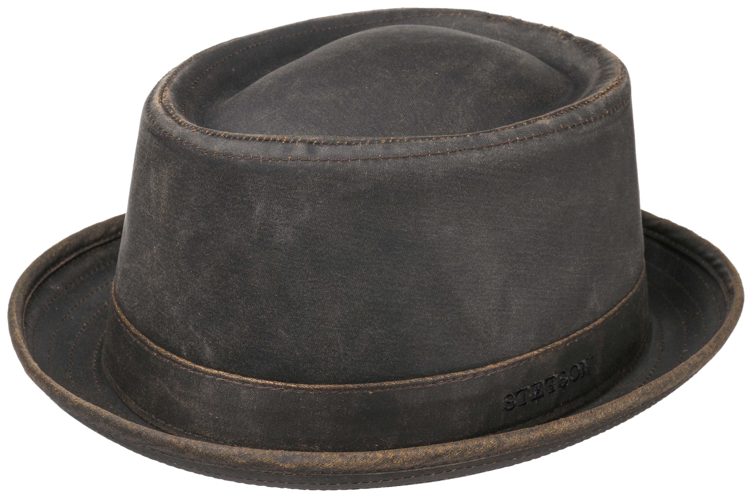 Chapeau Porkpie Odenton Stetson marron