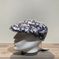 Casquette coton feuillage marine doublée